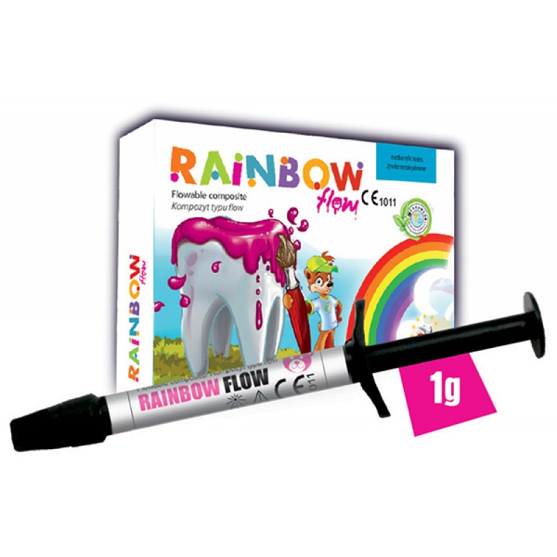 RAINBOW FLOW ( Рейнбоу Флоу - кольоровий композит ) Cerkamed